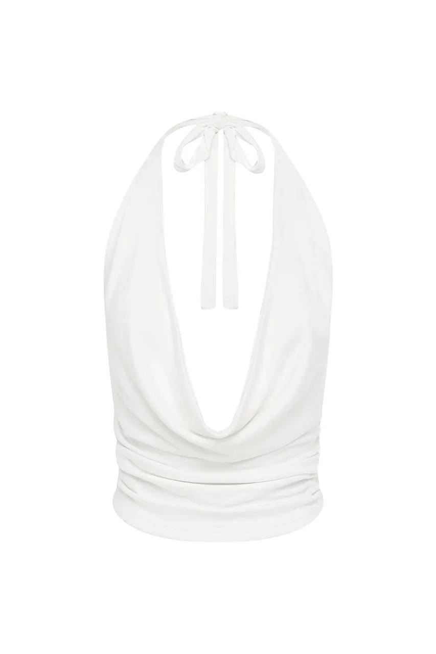 JUNA TOP - WHITE sold by Runaway The Label product image thumbnail 5