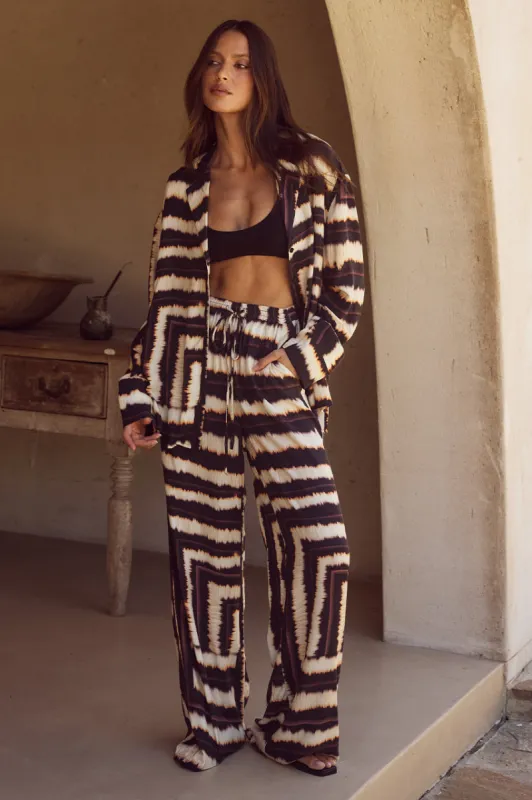 MONTARA PANT - NORIA PRINT sold by Runaway The Label