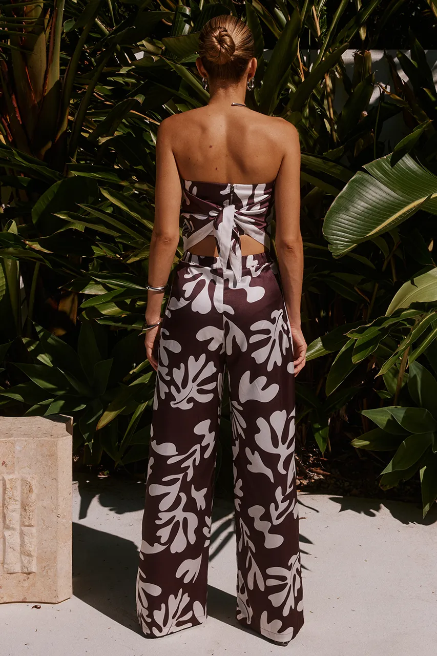 AVIANNA PANT - CHOCOLATE BOTANICA sold by Runaway The Label product image thumbnail 2