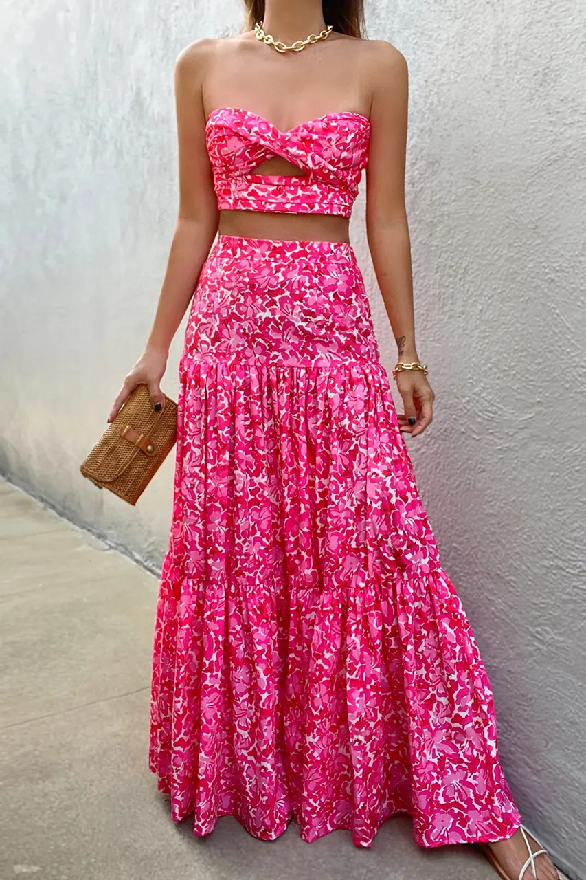 Petunia Top - Pink Floral sold by Runaway The Label