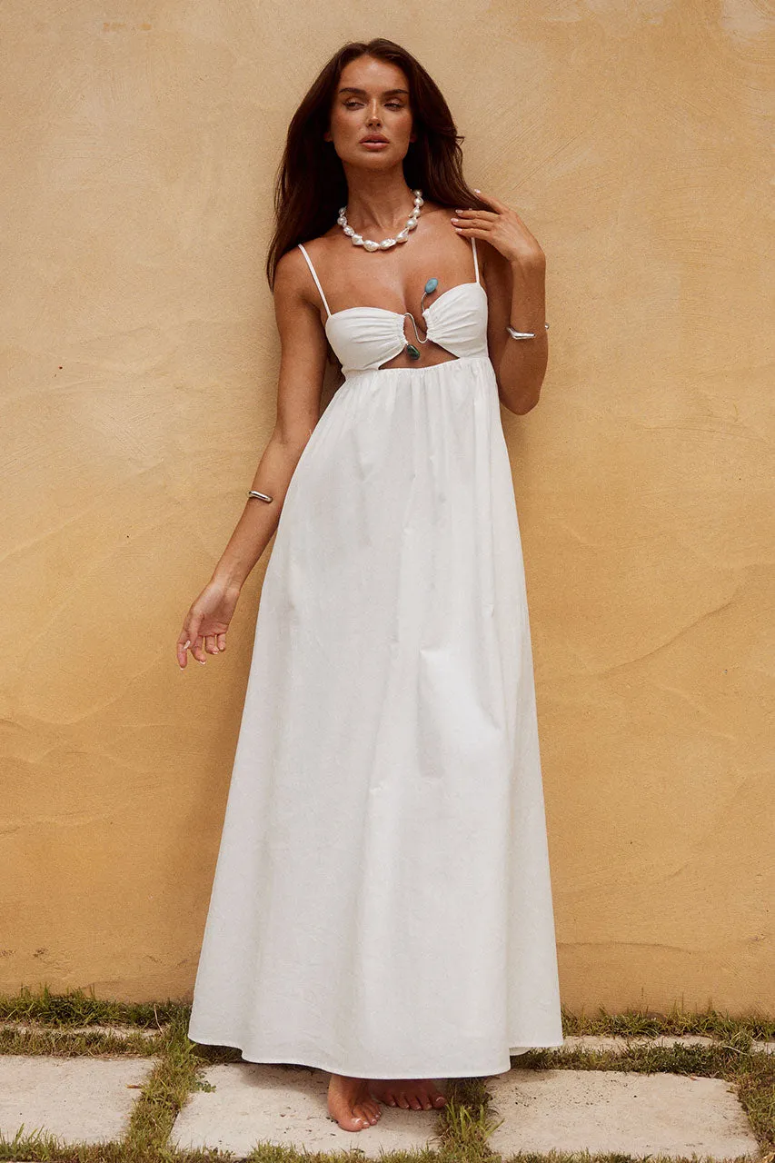 TANALA MAXI DRESS - WHITE sold by Runaway The Label product image thumbnail 5