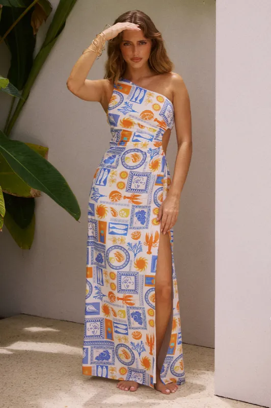 ASCEND MAXI DRESS - CATERINA PRINT sold by Runaway The Label