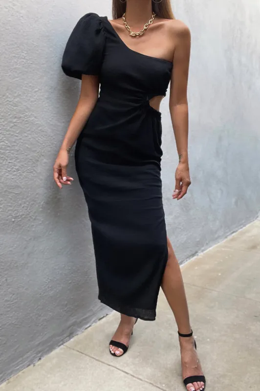 Marloe Maxi Dress - Black sold by Runaway The Label