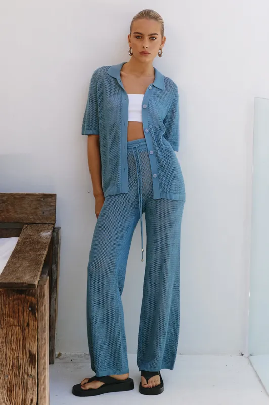 SMITH PANT - STEEL sold by Runaway The Label