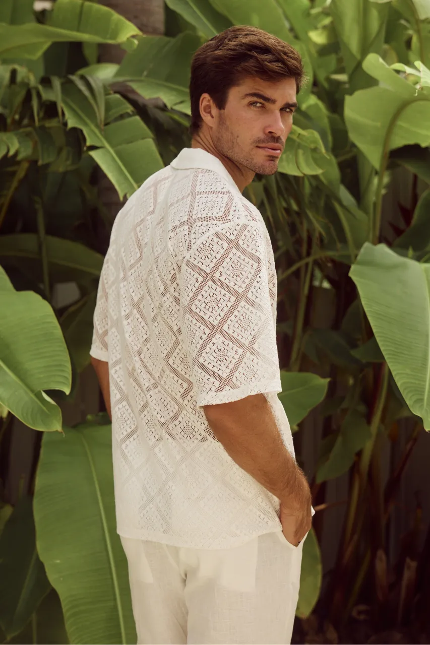 TULUM SHIRT - IVORY sold by Runaway The Label product image thumbnail 5