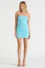 THE MESH MINI DRESS - AQUA sold by Runaway The Label