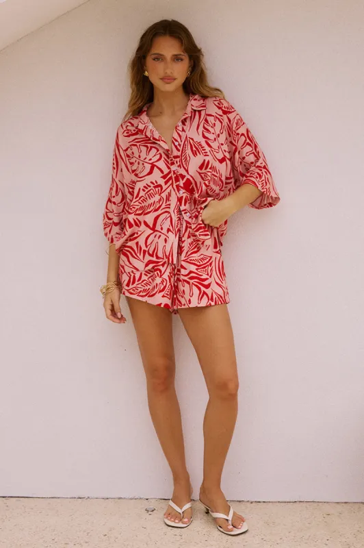 VENUS SHIRT - SANTINO PINK sold by Runaway The Label