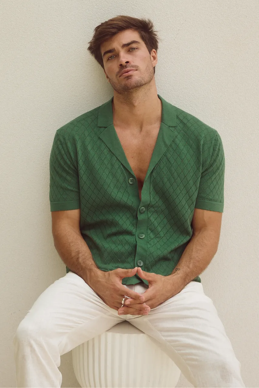 BILLIE SHIRT - OLIVE sold by Runaway The Label product image thumbnail 5