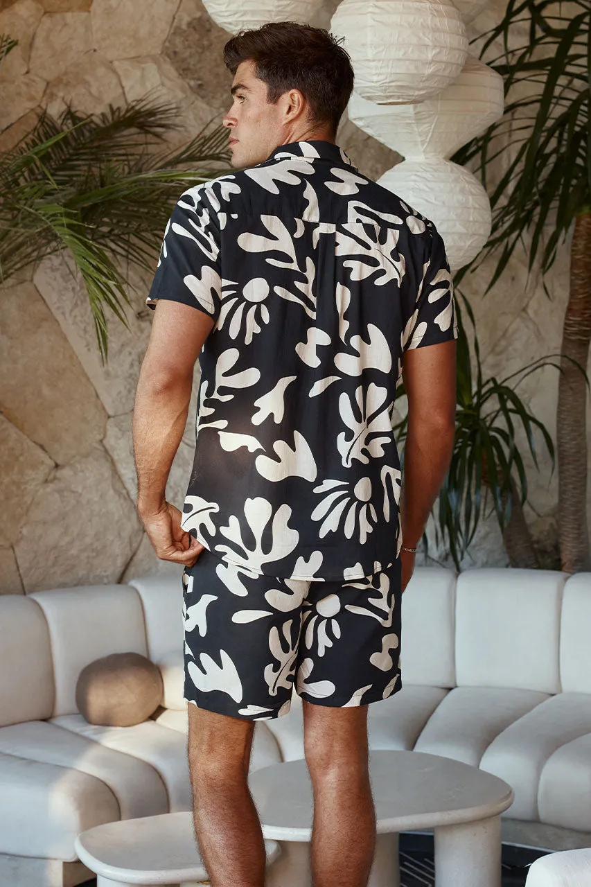 BOTANICA MEN'S SHIRT - BLACK sold by Runaway The Label product image thumbnail 3