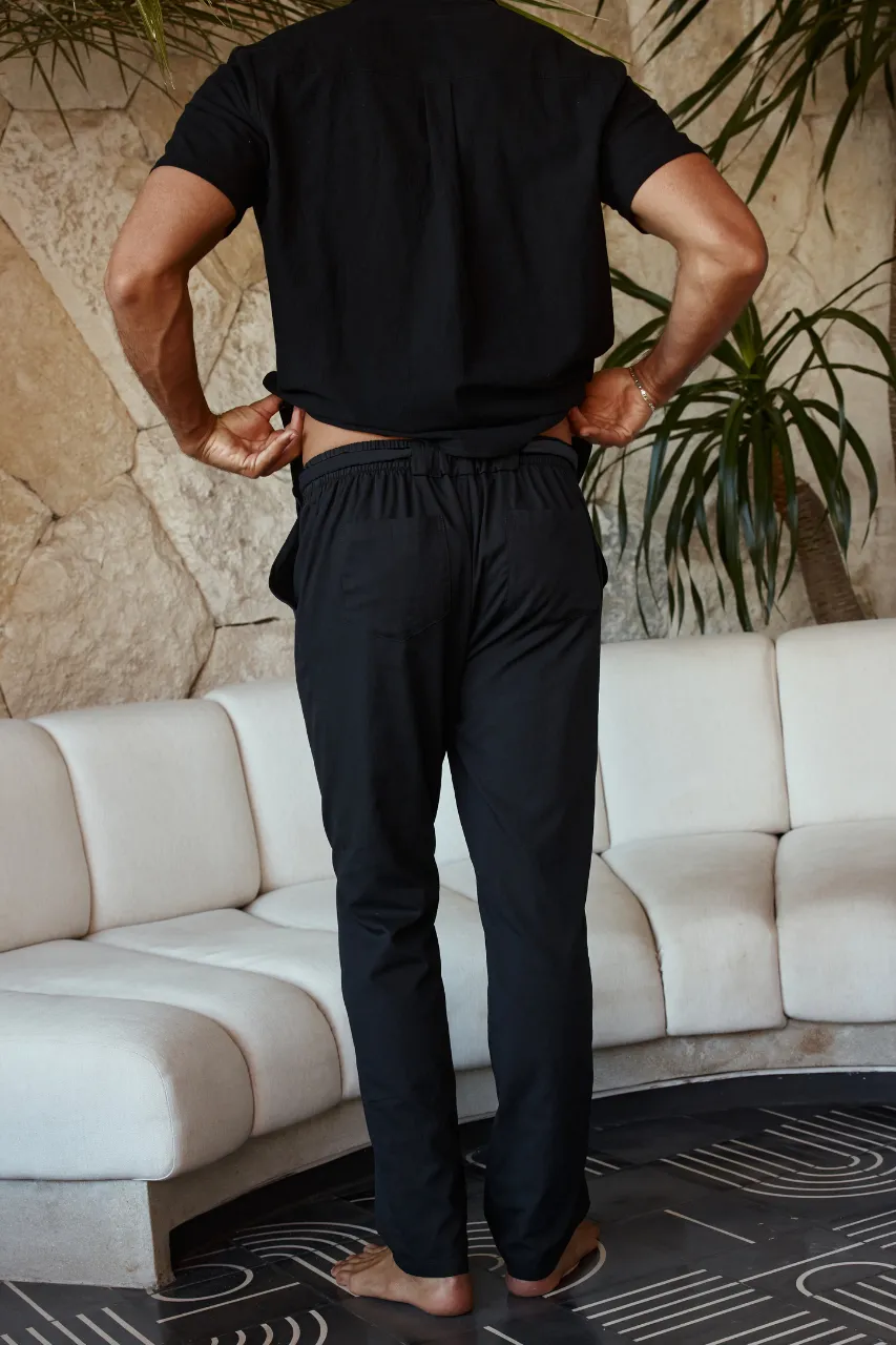 BRIXTON PANT - BLACK sold by Runaway The Label product image thumbnail 5