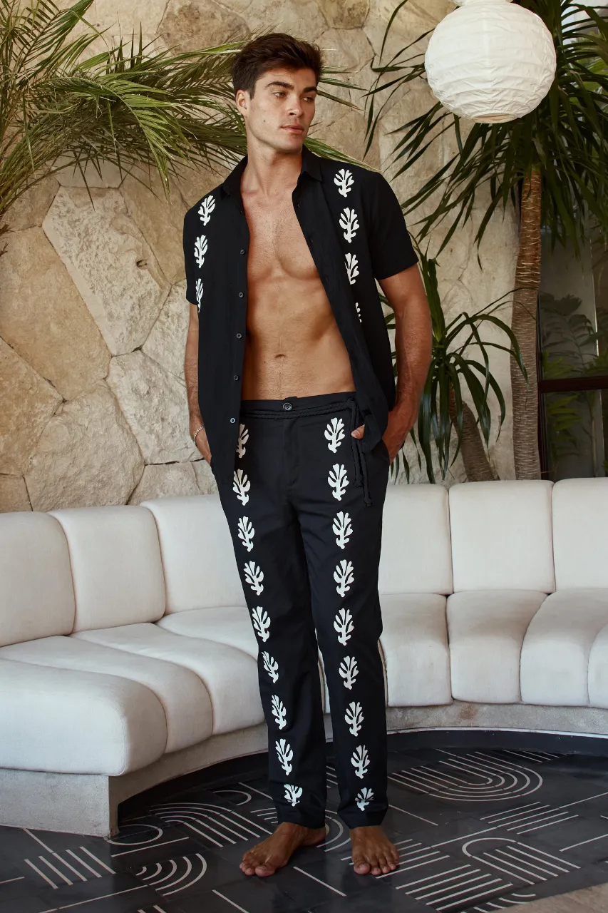 BRIXTON PANT - BLACK sold by Runaway The Label product image thumbnail 2