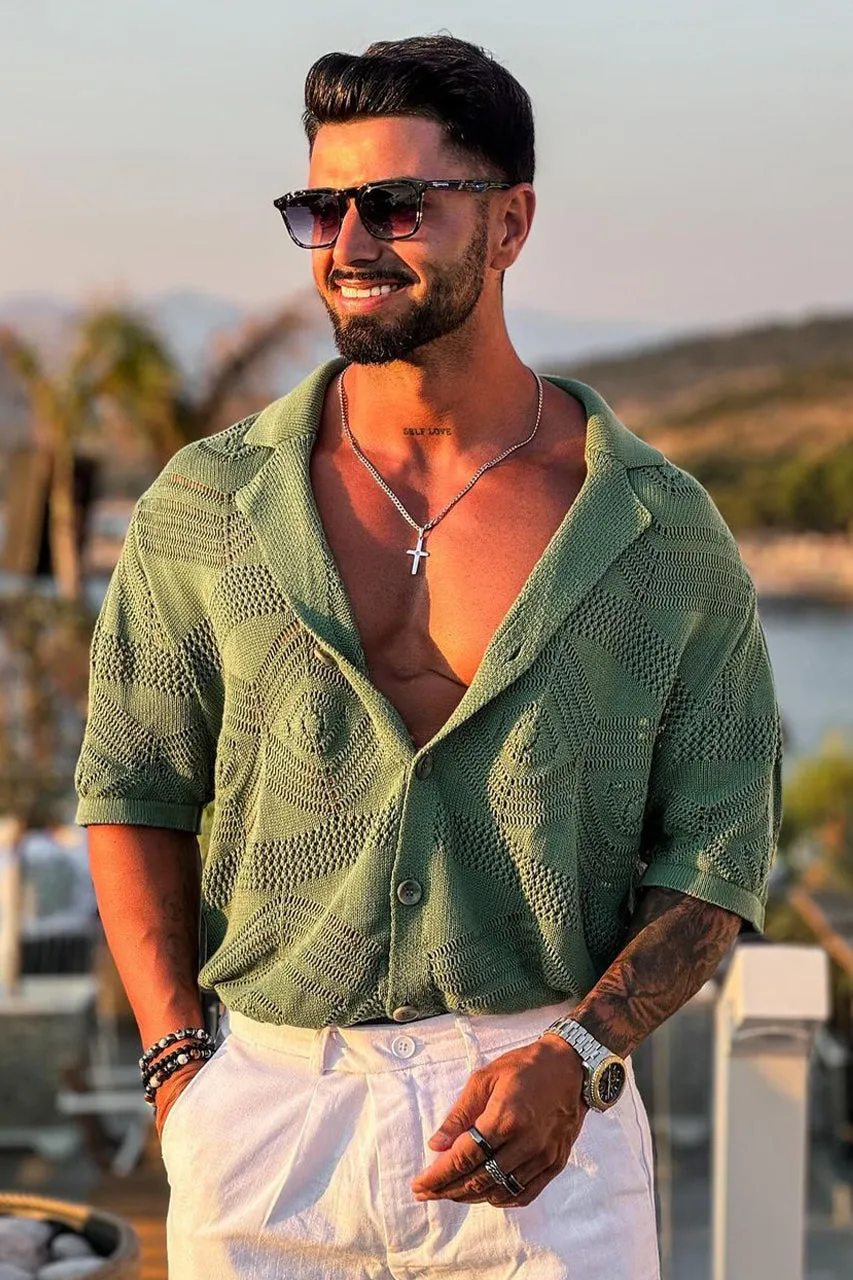 LIAM SHIRT - KHAKI sold by Runaway The Label