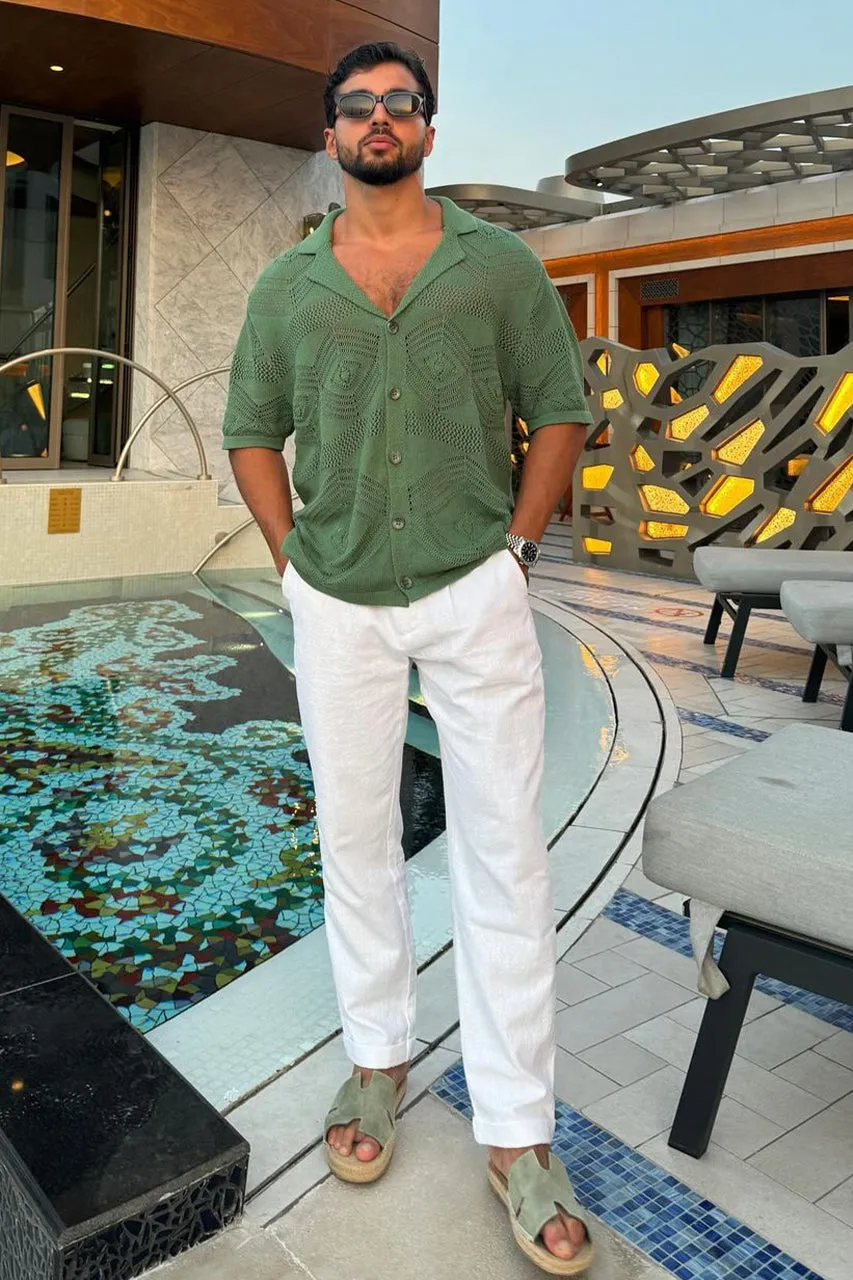 LIAM SHIRT - KHAKI sold by Runaway The Label product image thumbnail 2