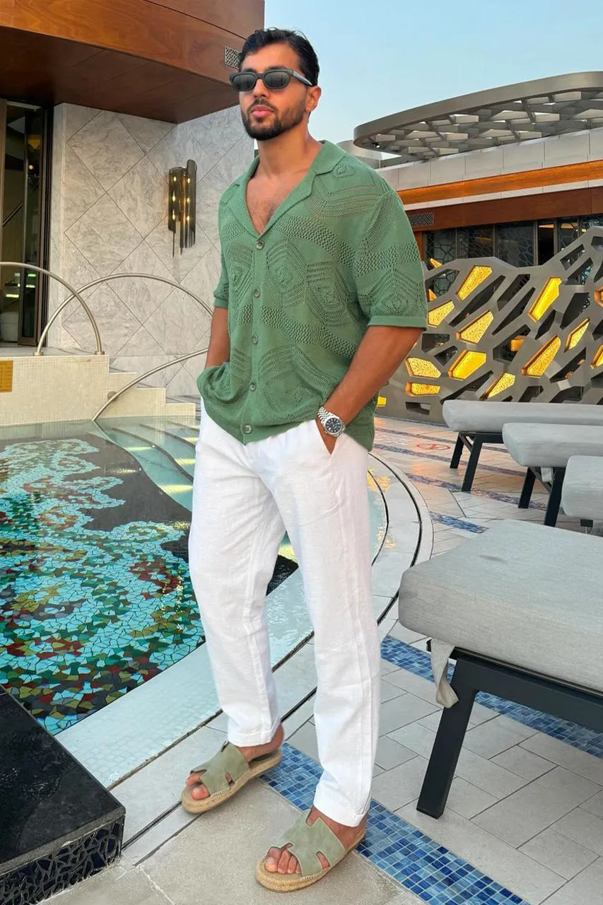 LIAM SHIRT - KHAKI sold by Runaway The Label product image thumbnail 3