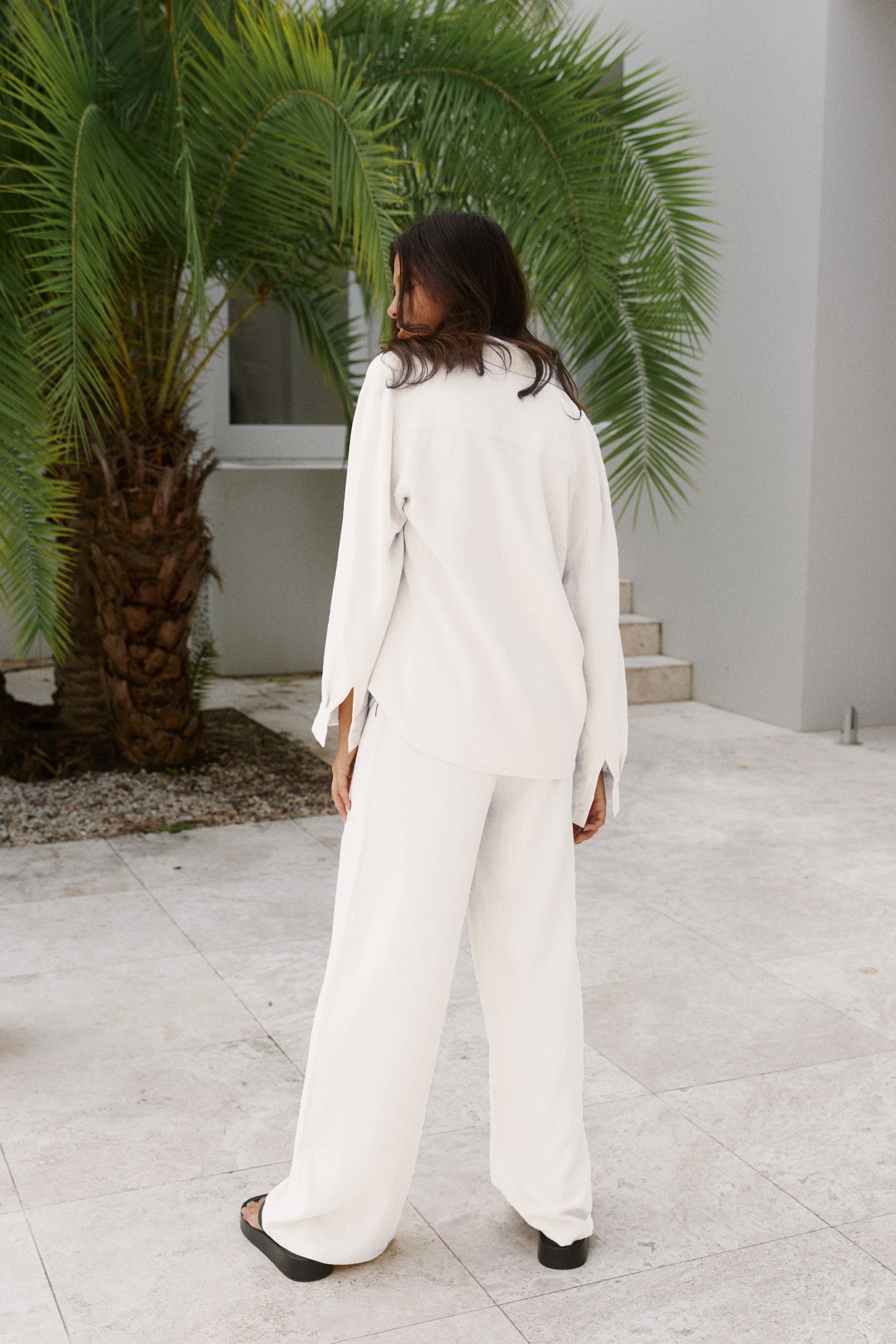 KIANA PANT - WHITE sold by Runaway The Label product image thumbnail 2