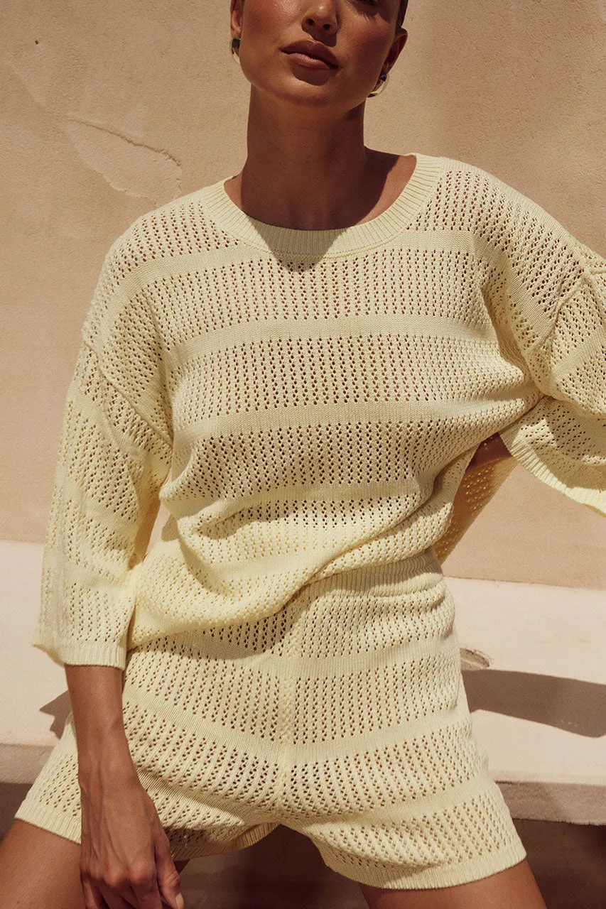 SAMIA TOP - LEMON sold by Runaway The Label product image thumbnail 3