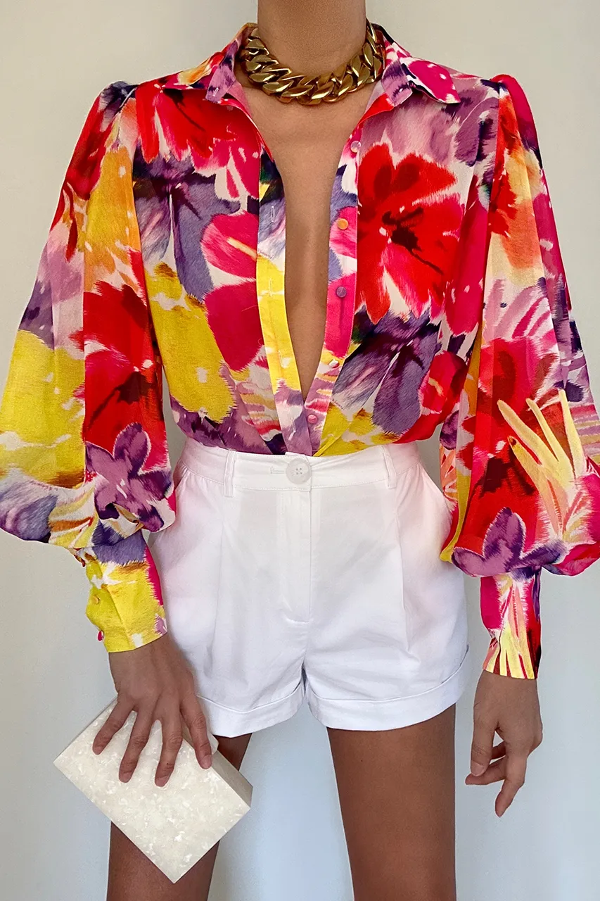FLEETWOOD BLOUSE - STELANI PINK sold by Runaway The Label
