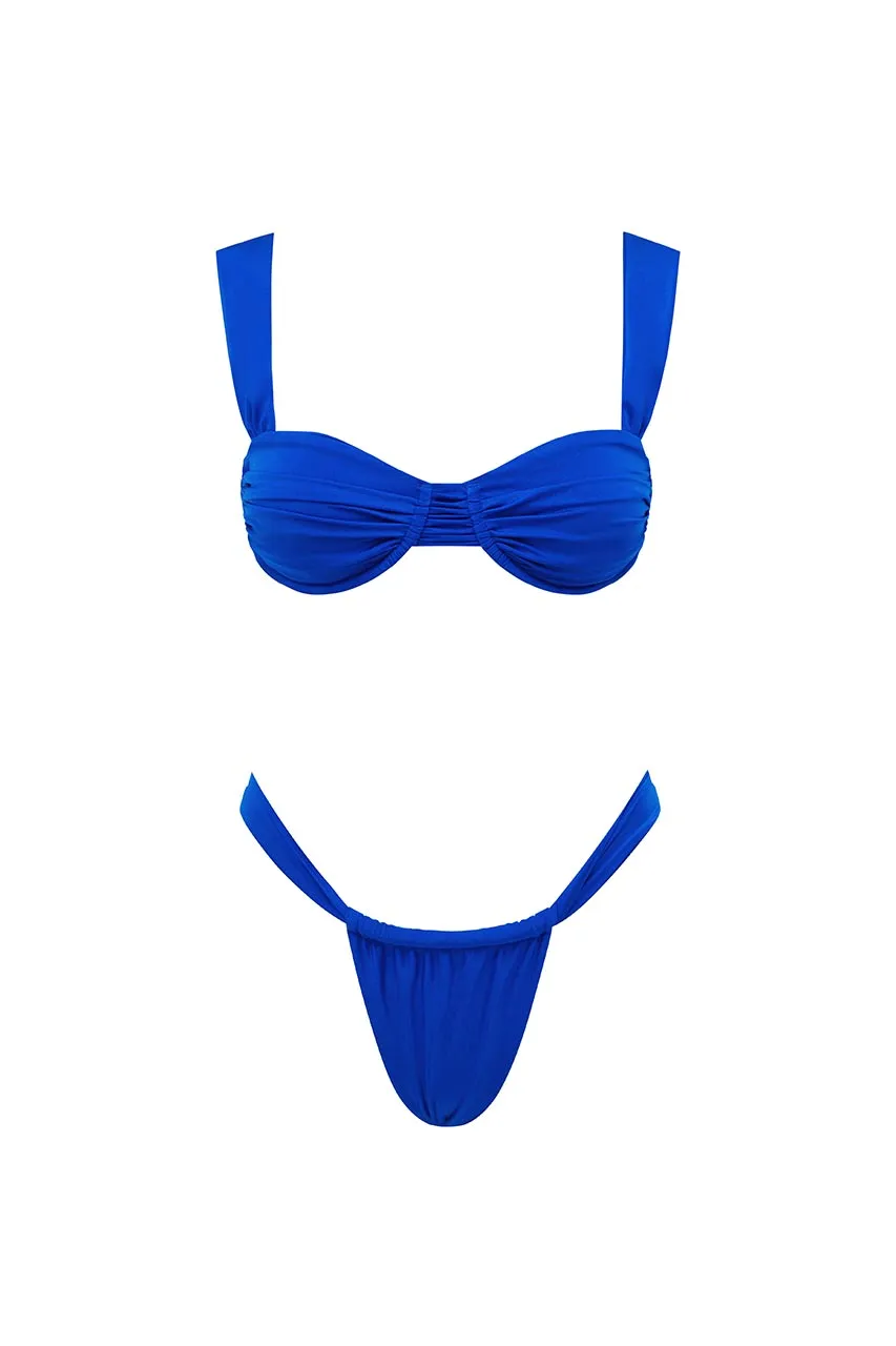 TROPEZ TOP - ROYAL sold by Runaway The Label