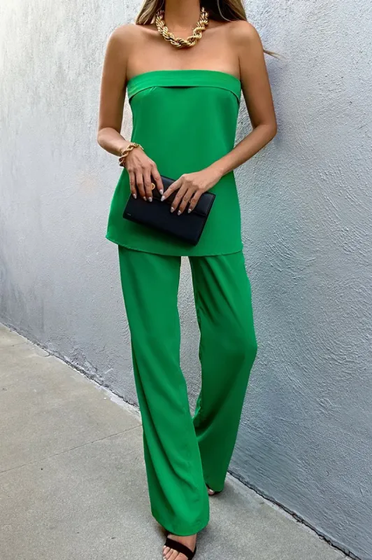 REI PANT - EMERALD sold by Runaway The Label