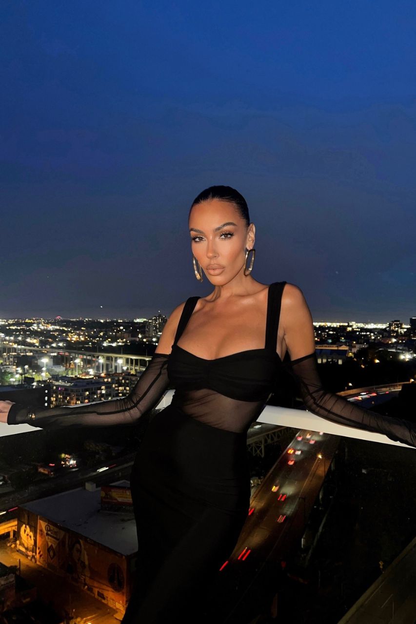 LAMOURA MIDI DRESS - BLACK sold by Runaway The Label product image thumbnail 5