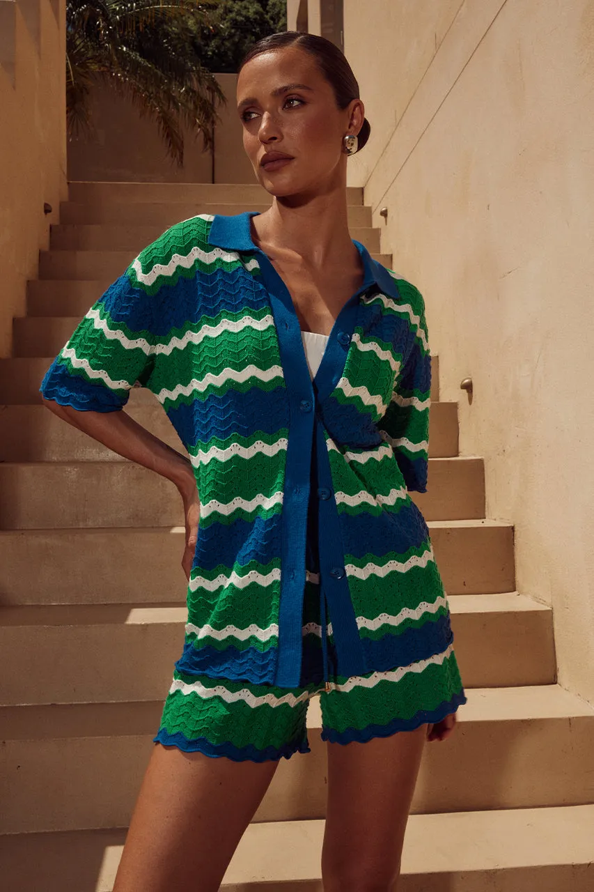 CAM SHIRT - GREEN sold by Runaway The Label