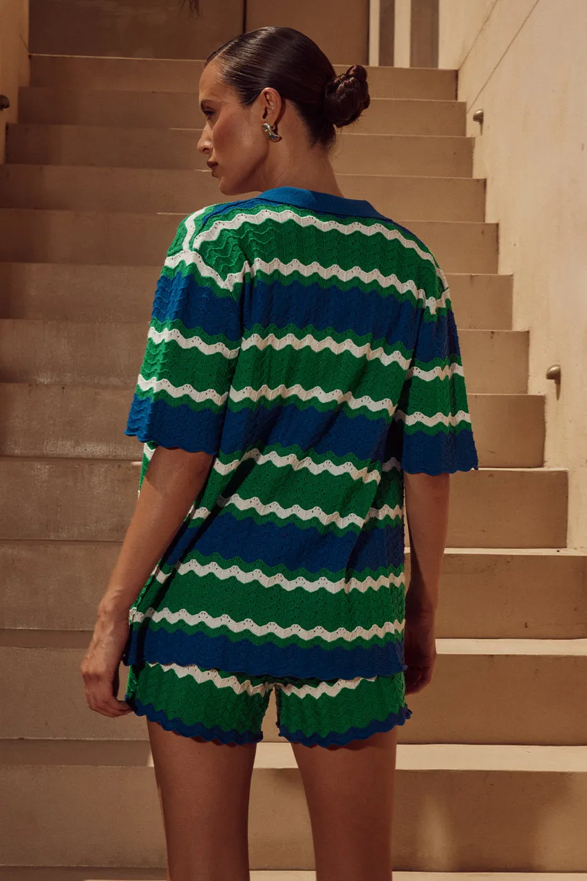 CAM SHIRT - GREEN sold by Runaway The Label product image thumbnail 2