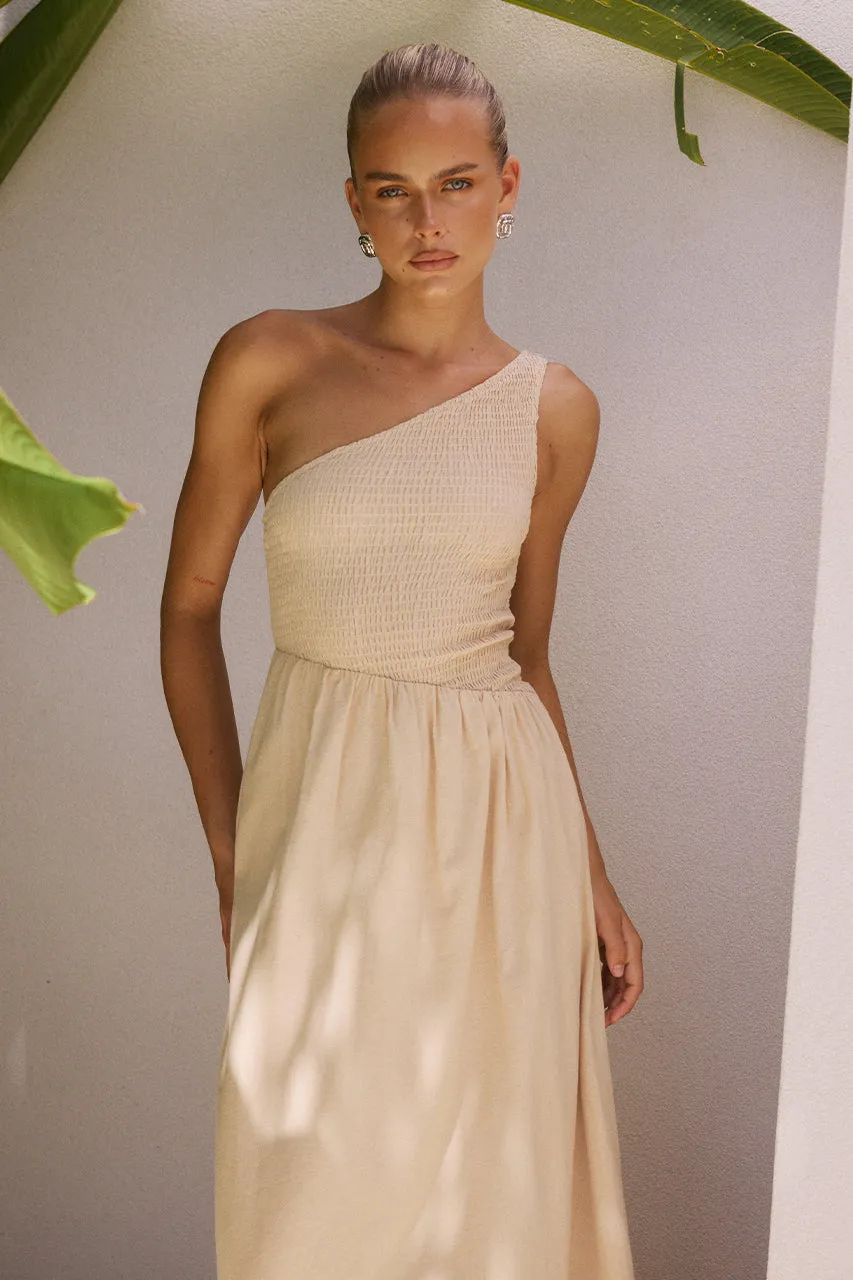 EUGENIE MAXI DRESS - SAND sold by Runaway The Label product image thumbnail 3