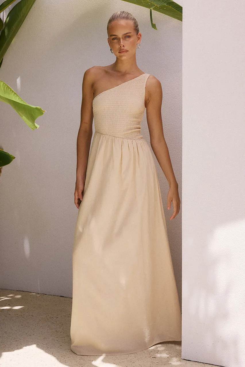 EUGENIE MAXI DRESS - SAND sold by Runaway The Label product image thumbnail 5