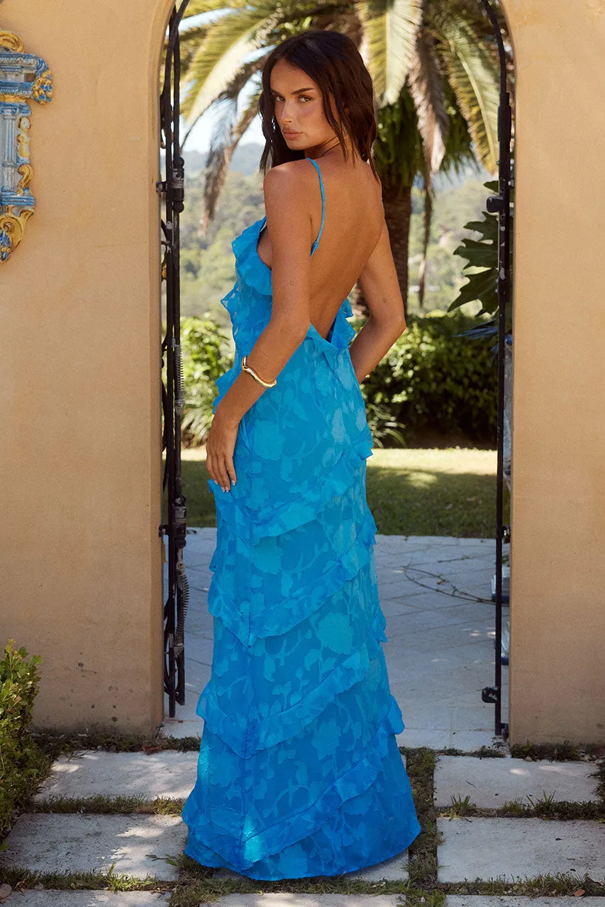 MANDEVILLA MAXI DRESS - AQUA sold by Runaway The Label product image thumbnail 2
