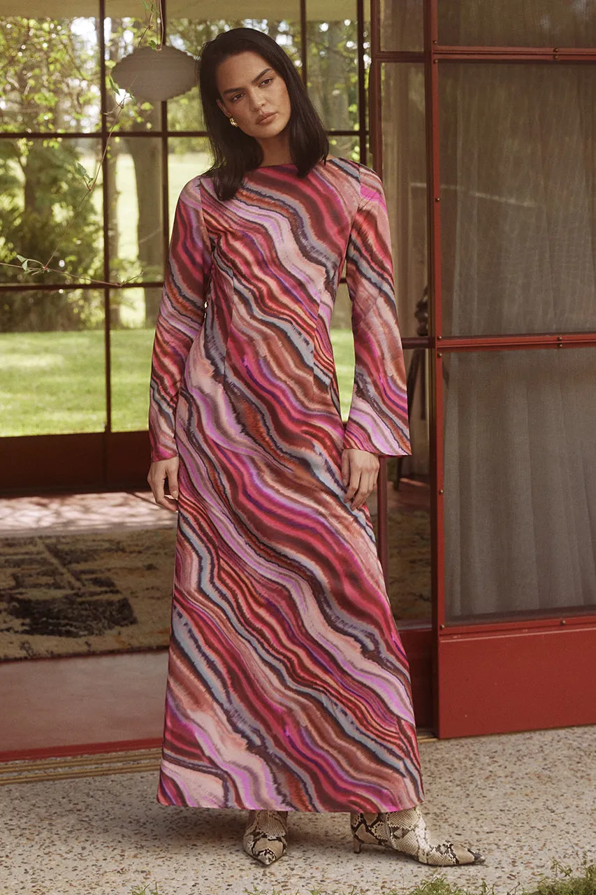 APOSTLE MAXI DRESS - APOSTLE PRINT sold by Runaway The Label product image thumbnail 4