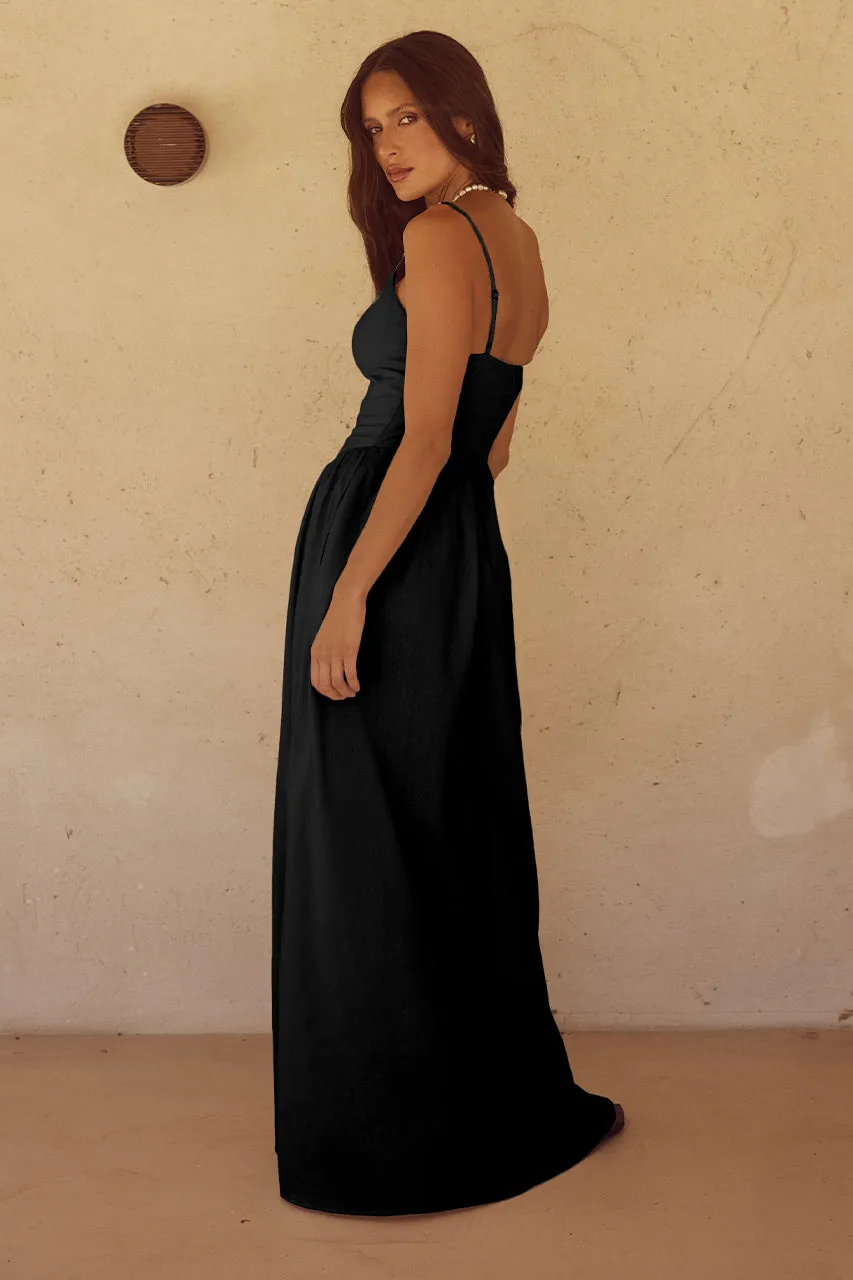 ZEPHY MAXI DRESS - BLACK sold by Runaway The Label product image thumbnail 2