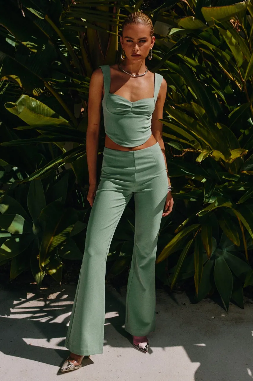 ELOISA TOP - SAGE sold by Runaway The Label product image thumbnail 2