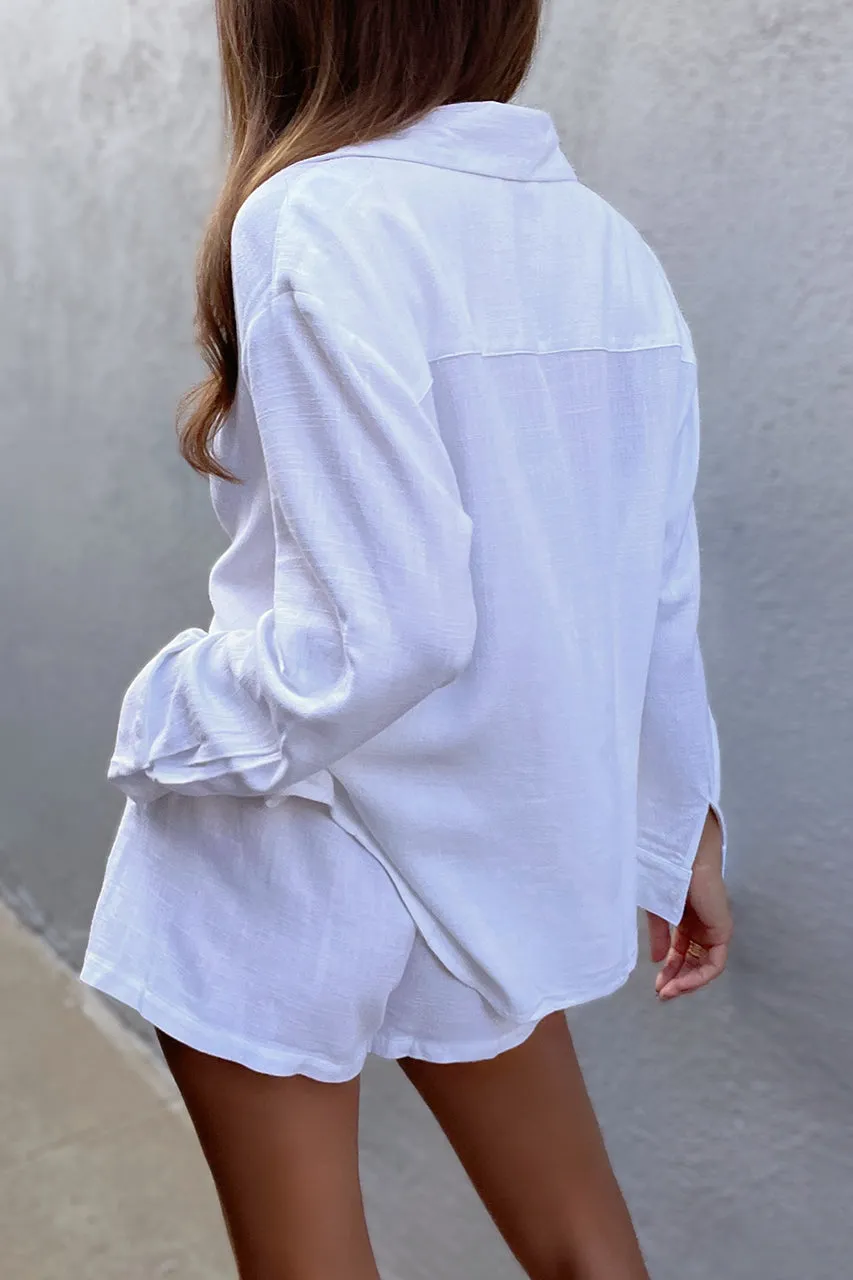 KIANA SHIRT - WHITE sold by Runaway The Label product image thumbnail 2