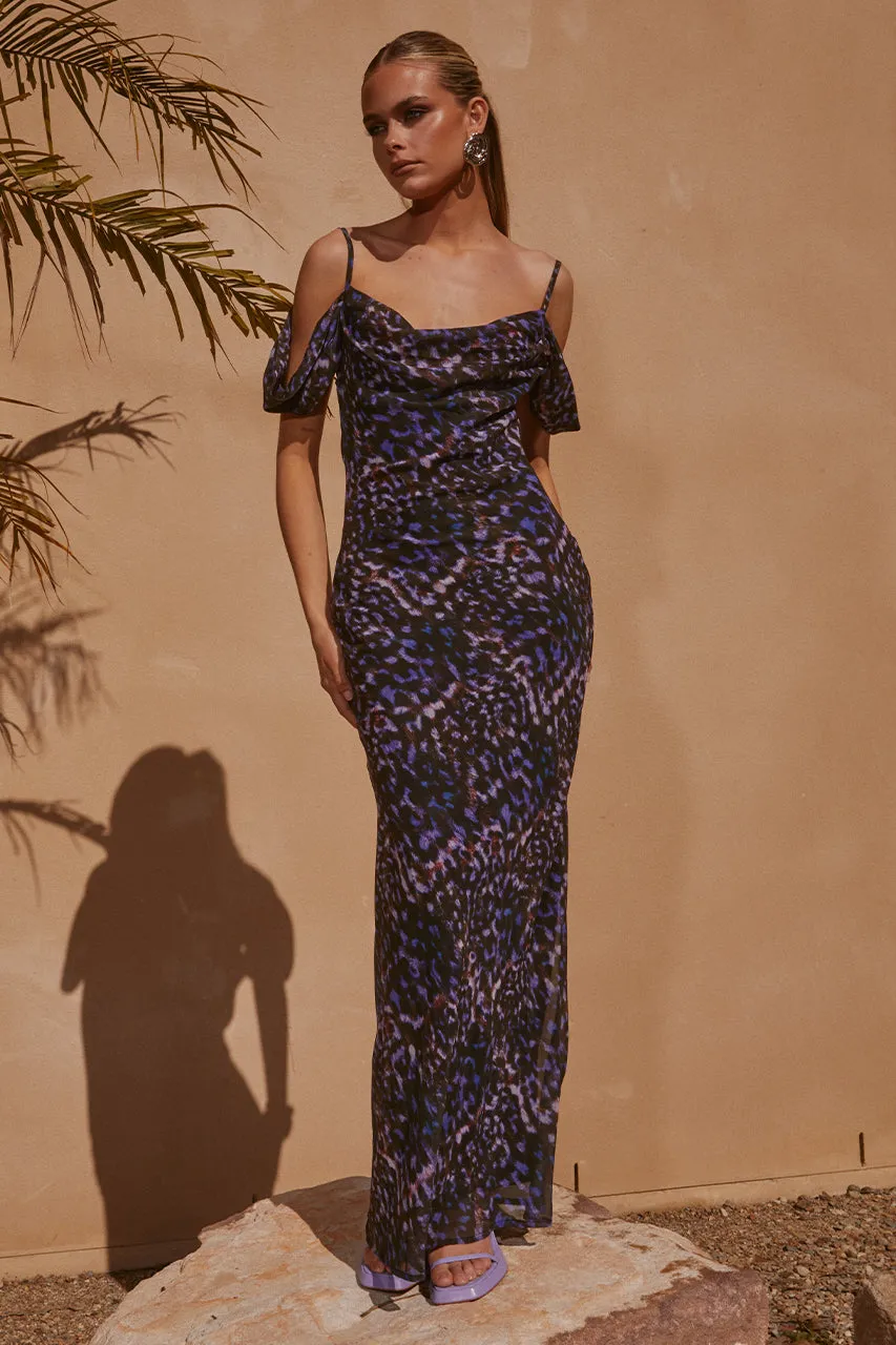 OXANA SLIP DRESS - IRIS OXANA sold by Runaway The Label product image thumbnail 4