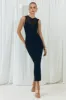 WINX MIDI DRESS - BLACK sold by Runaway The Label