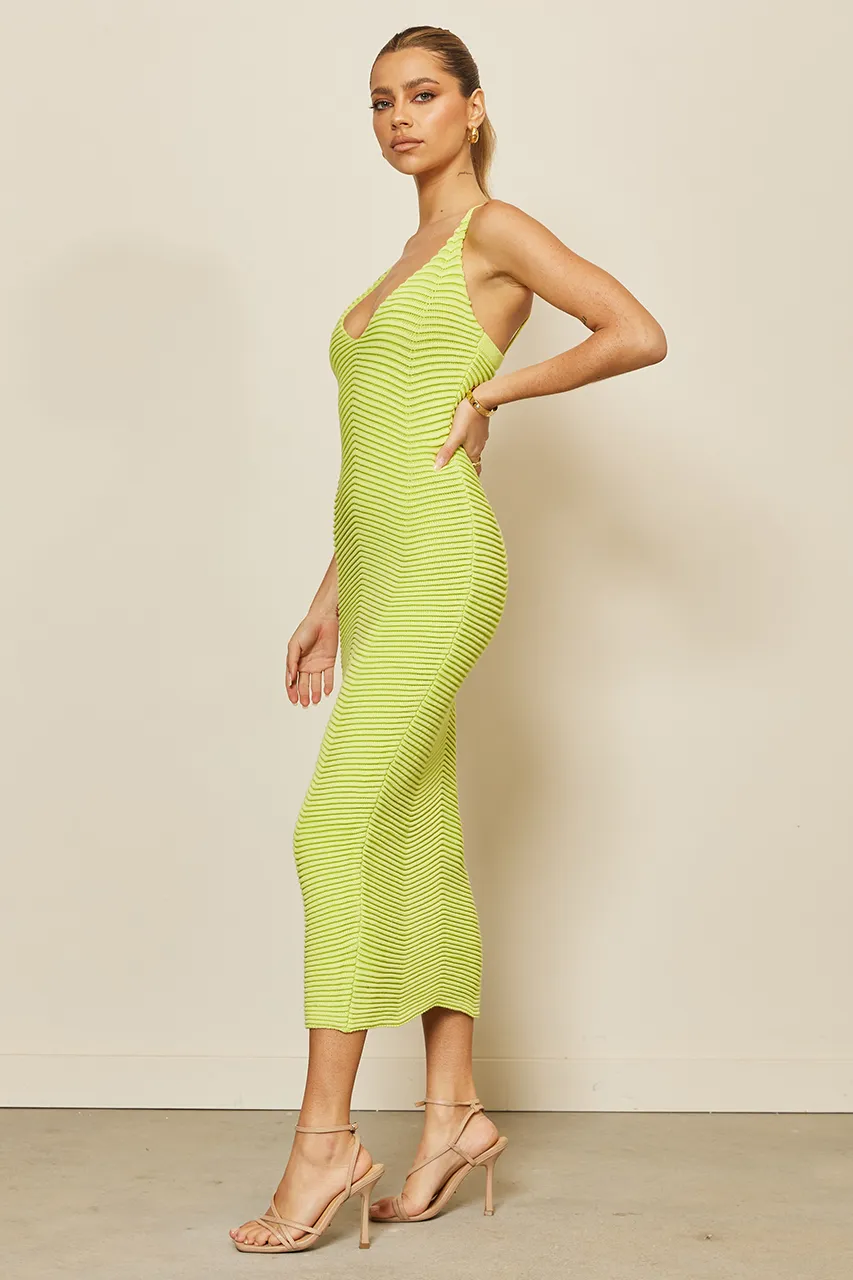 Nadia Midi Dress - Citrus sold by Runaway The Label product image thumbnail 5