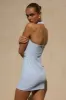 FRANCA MINI DRESS - ICE BLUE sold by Runaway The Label