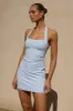 FRANCA MINI DRESS - ICE BLUE sold by Runaway The Label
