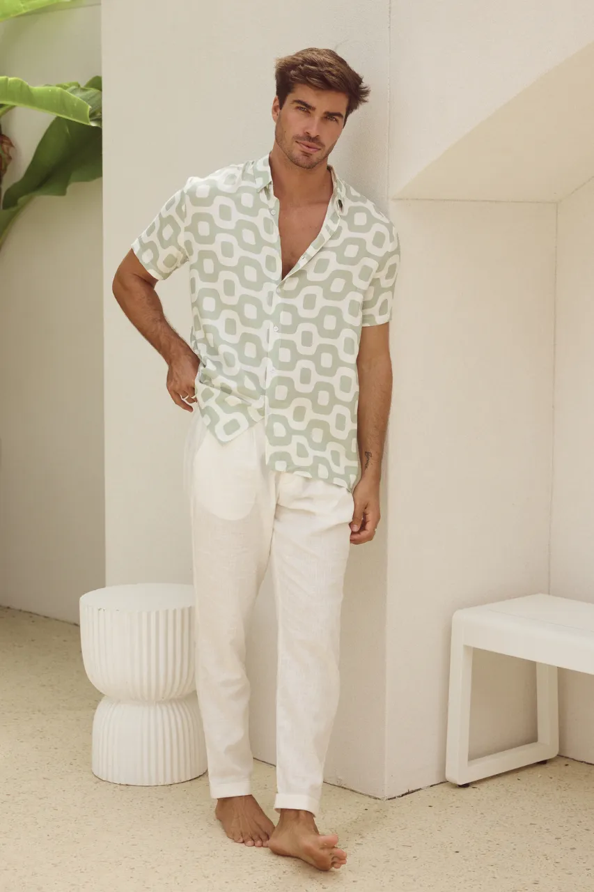 MASON SHIRT - MINT BRANDON sold by Runaway The Label product image thumbnail 3
