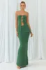 TAYA MAXI SKIRT - KHAKI sold by Runaway The Label