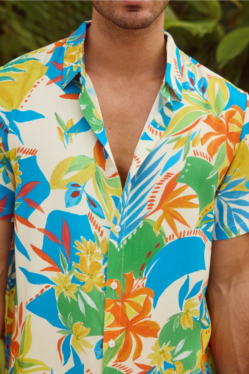 MASON SHIRT - MALTA PRINT sold by Runaway The Label product image thumbnail 4