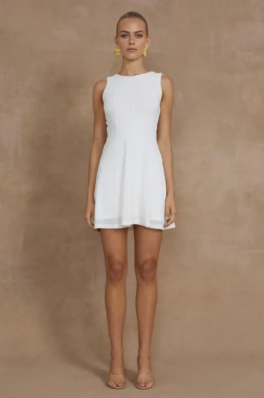 EOS MINI DRESS - IVORY sold by Runaway The Label