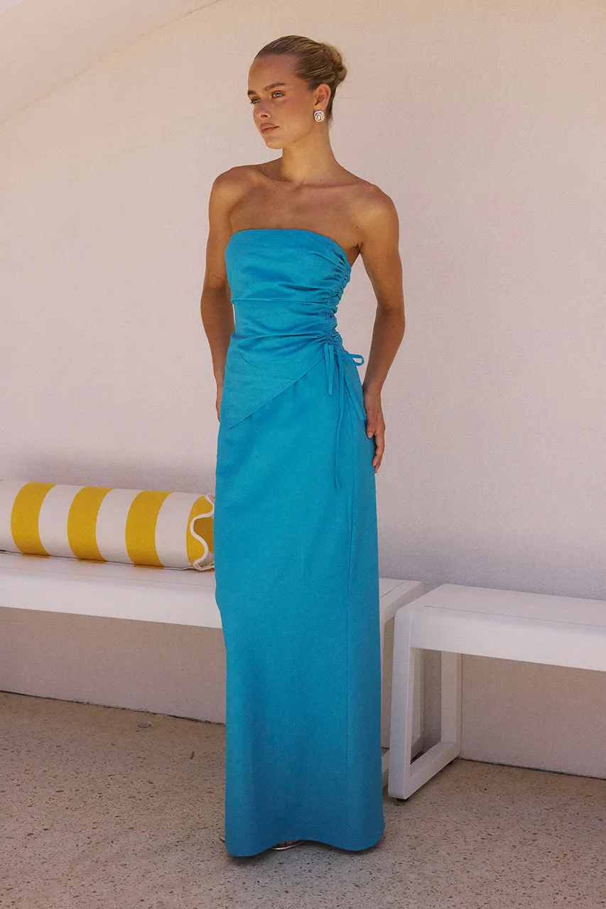 MURILO MAXI SKIRT - BLUE sold by Runaway The Label product image thumbnail 3