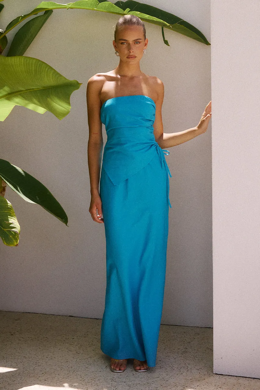 MURILO MAXI SKIRT - BLUE sold by Runaway The Label product image thumbnail 4