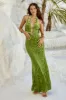 LIMEALINA MAXI DRESS - APPLE sold by Runaway The Label