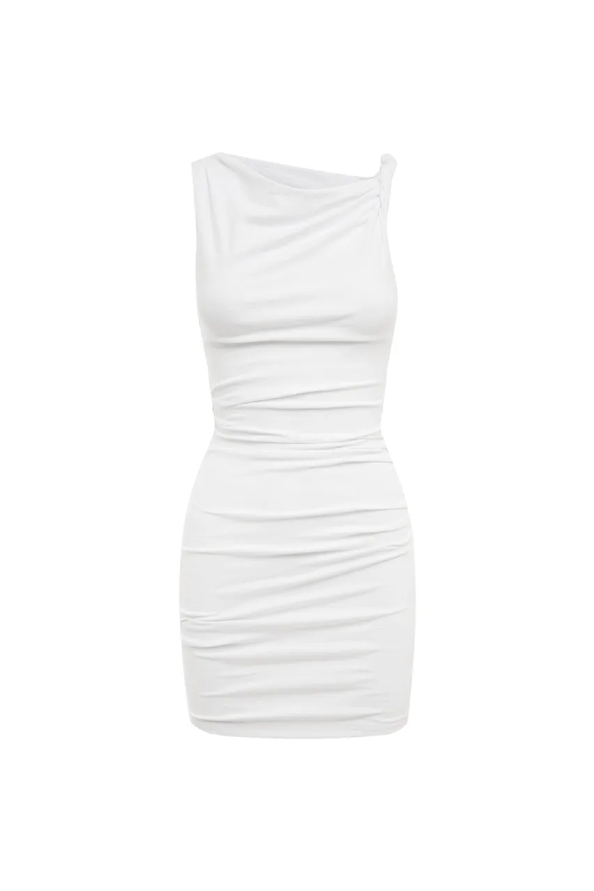 MASON MINI DRESS - WHITE sold by Runaway The Label product image thumbnail 3