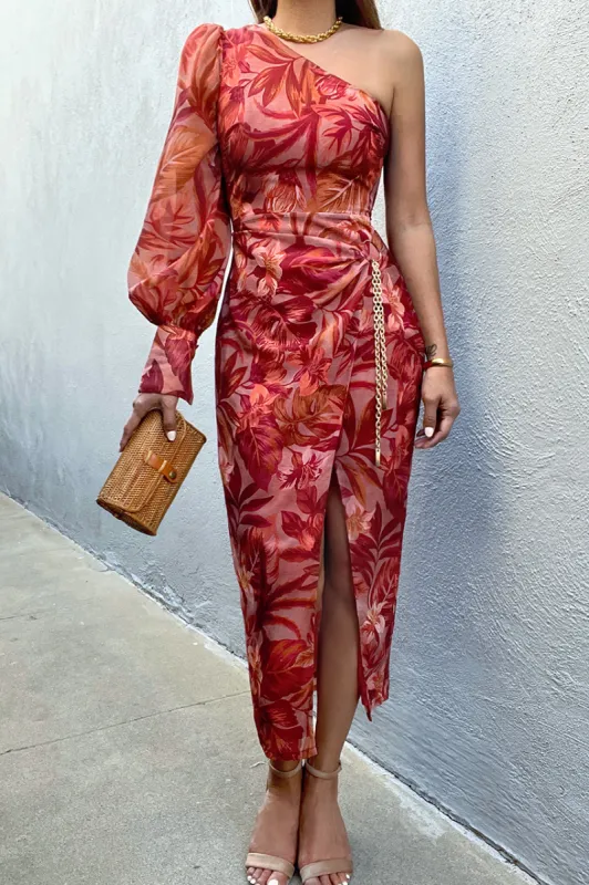 KANA MIDI DRESS - TROPICS sold by Runaway The Label