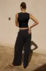 FLYN TOP - BLACK sold by Runaway The Label