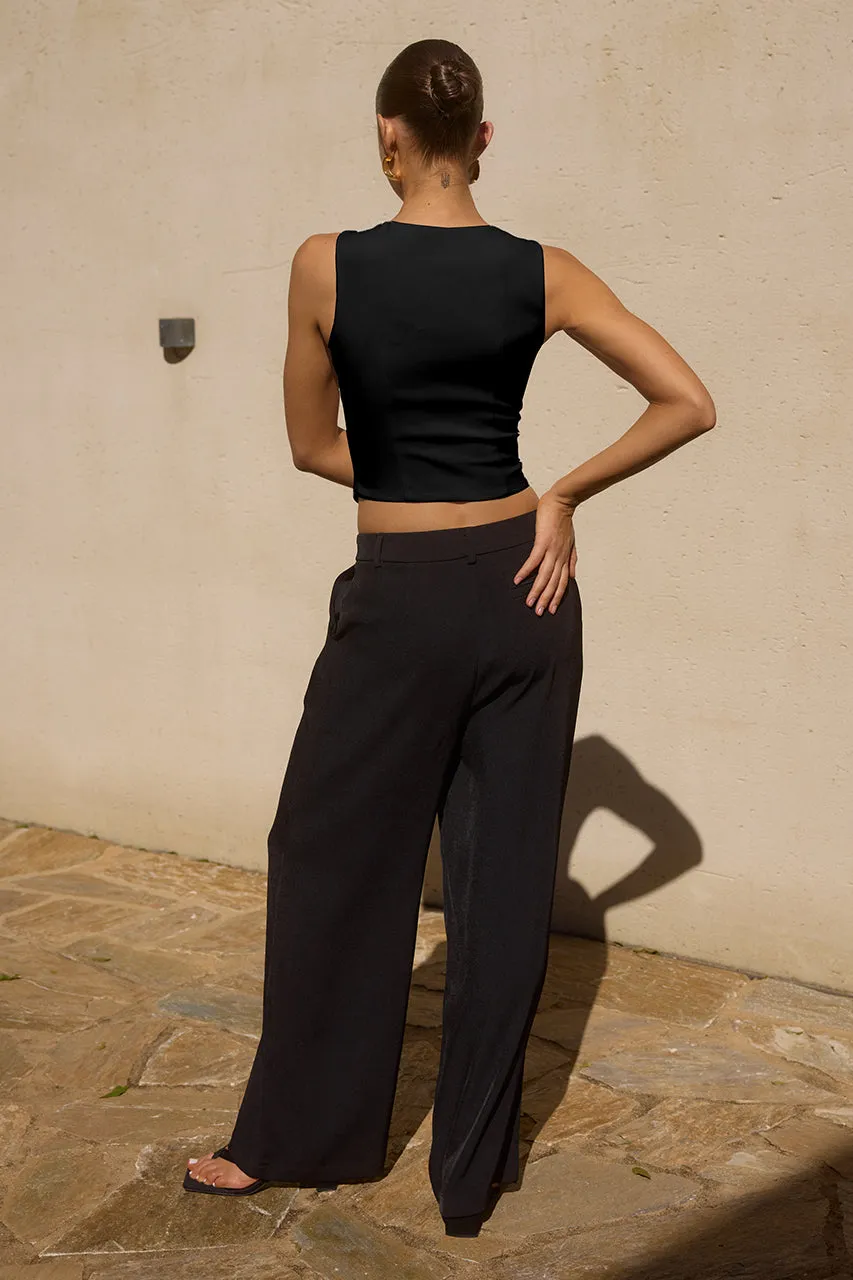 FLYN TOP - BLACK sold by Runaway The Label product image thumbnail 2