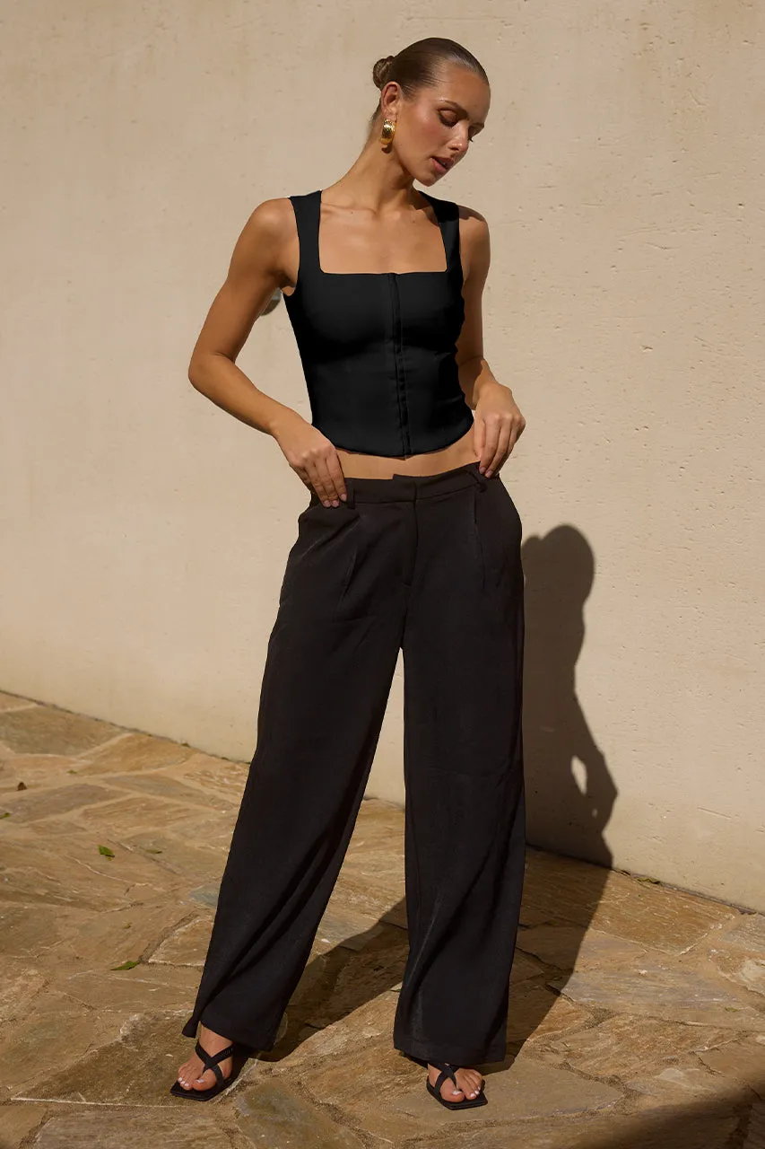 FLYN TOP - BLACK sold by Runaway The Label product image thumbnail 3